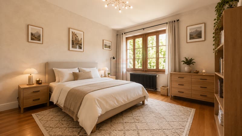 Einzelhaus mit Charakter - Freiblick auf den Salève, großes Volumen und großes Potenzial für Umbauten. (11)