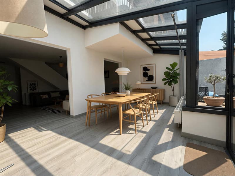 Magnificent semi-detached villa in a sought-after neighborhood of Vésenaz (2)