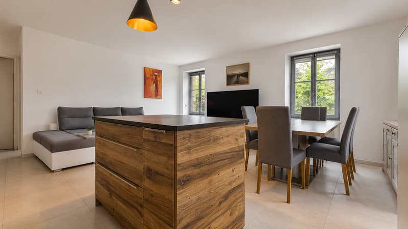 Between nature and Geneva, a magnificent 5-room apartment with balcony (2)