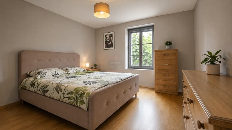 Between nature and Geneva, a magnificent 5-room apartment with balcony (3)