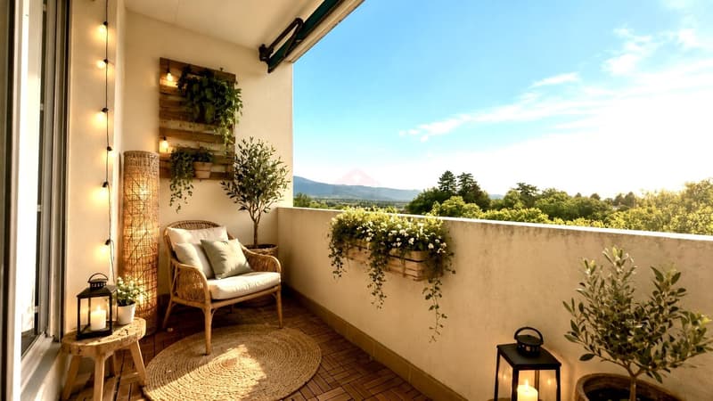 Superbe appartement 3 pièces avec une vue imprenable (1)