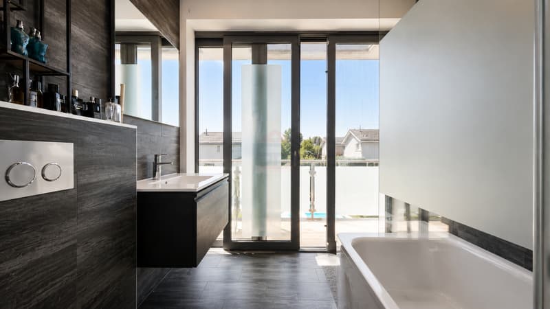 Villa contemporaine de prestige aux portes de Genève (9)