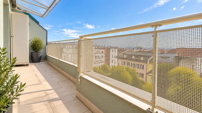 Dernier étage avec vue panoramique au coeur de Genève (2)