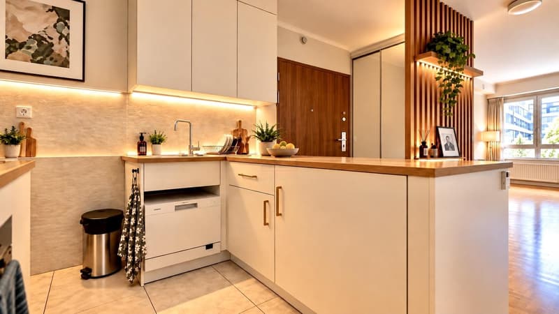 Charmant studio de 44 m², situé dans un endroit très recherché. (2)