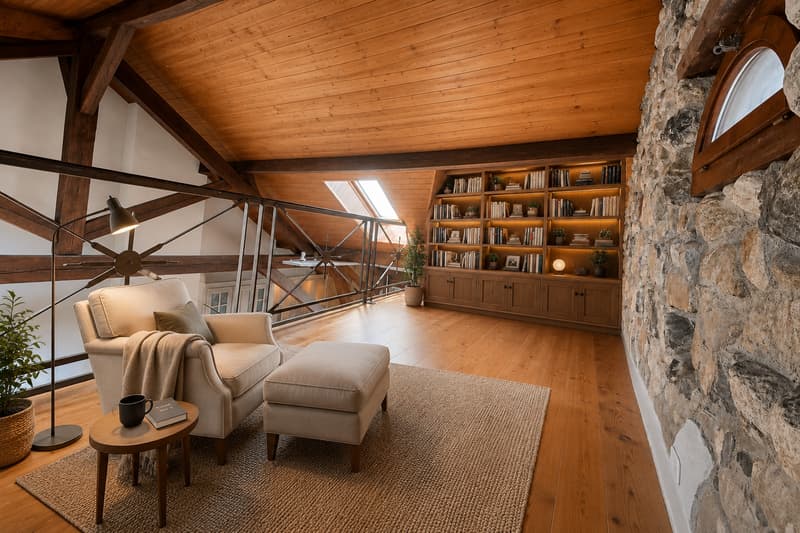 Maison de caractère au coeur d'Eysins, Charme, volumes et authenticité (5)