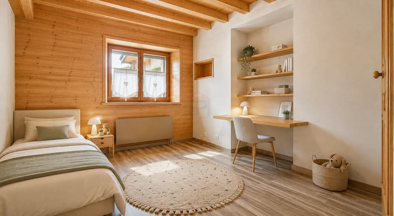 Maison de caractère au coeur d'Eysins, Charme, volumes et authenticité (10)
