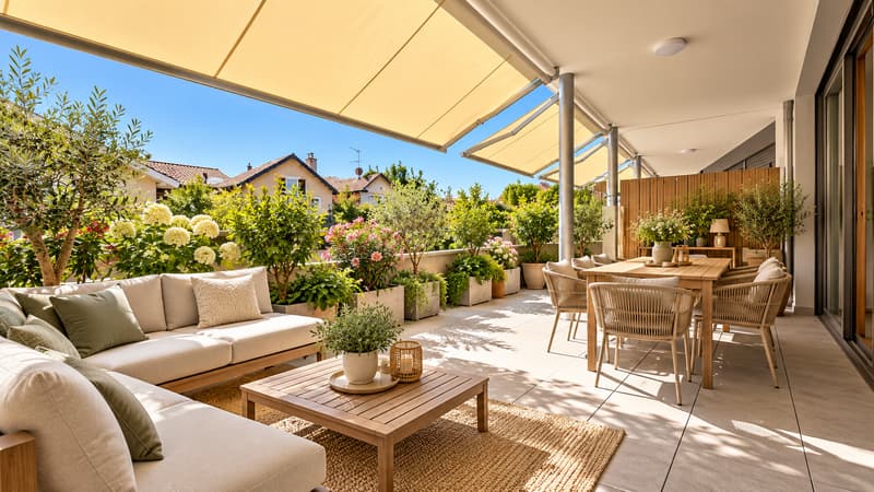 Satigny - Appartement de 3 pièces de 96 m² PPE avec grande terrasse (1)