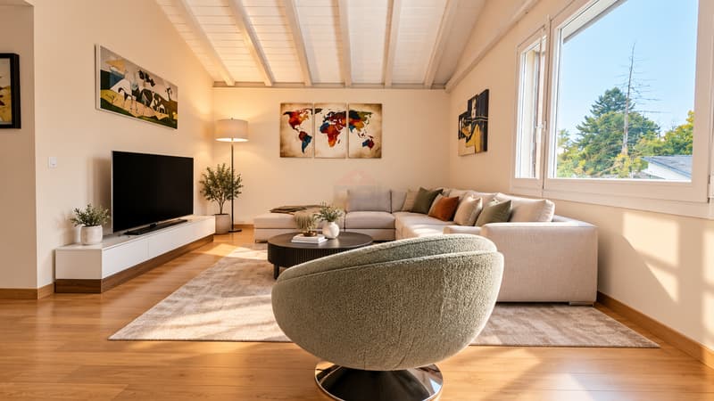 Magnifique appartement de 5 pièces aux volumes atypiques et à la luminosité exceptionnelle (2)