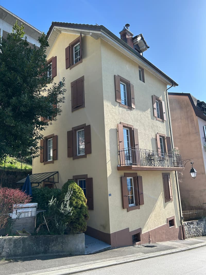 Rental building near Montreux with lake view – 3 apartments, gardens, terraces (3)