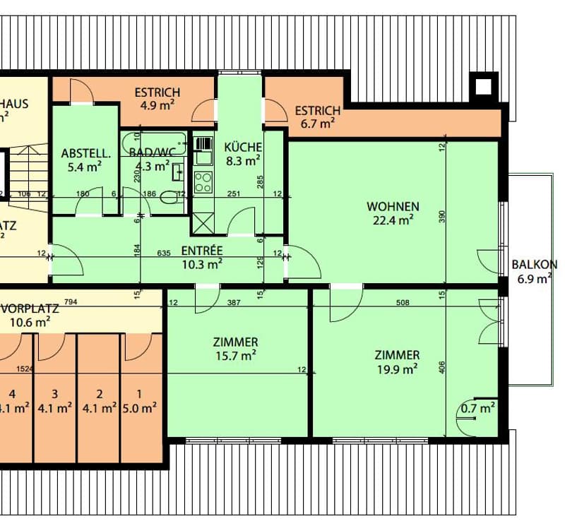 Charmante 3-Zimmer-Wohnung im 5. Obergeschoss (10)