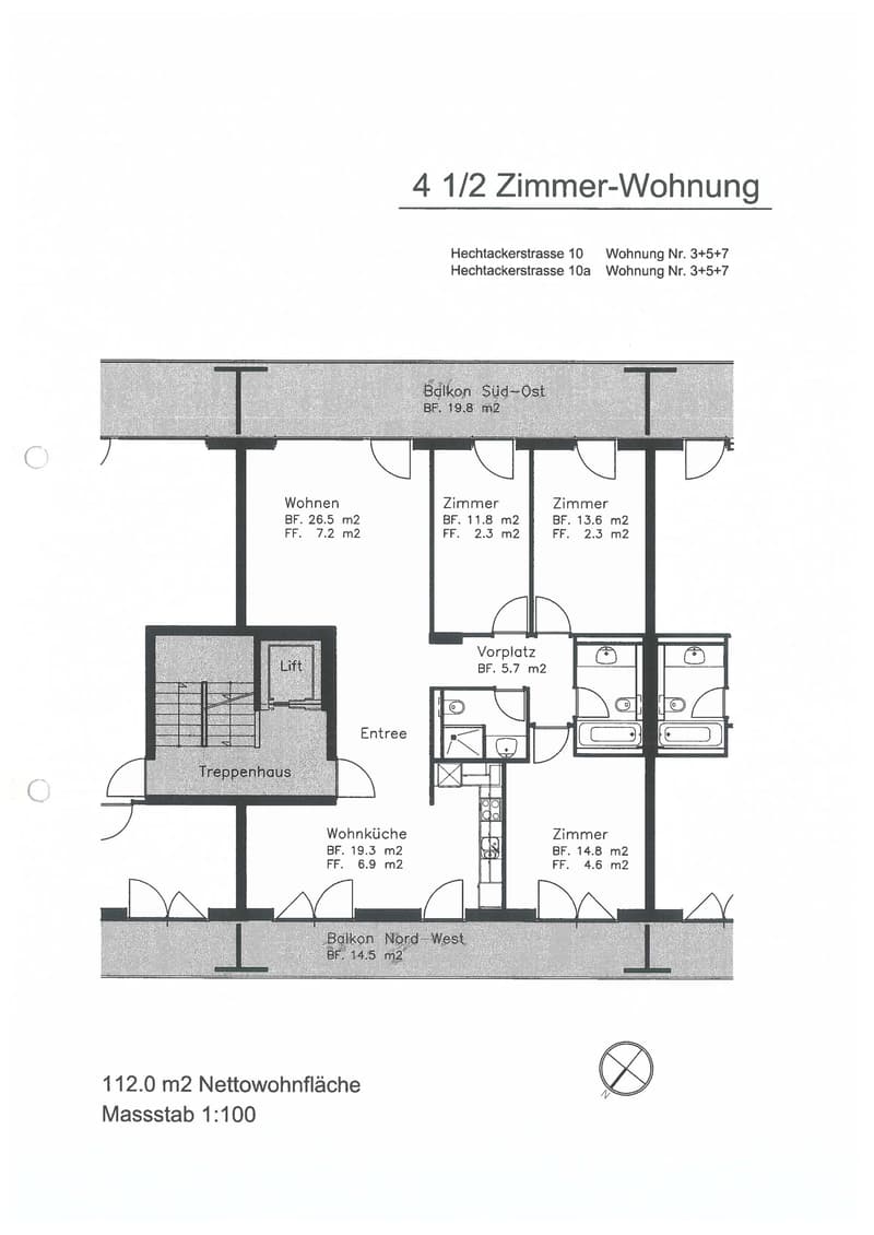 Wohnkomfort trifft gute Lage 4.5 Zimmerwohnung in St. Gallen Haggen (13)