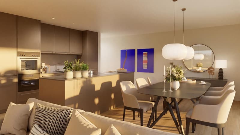 Appartamento nuovo di 4,5 locali con vista panoramica a Lüterswil (Bucheggberg) (3)