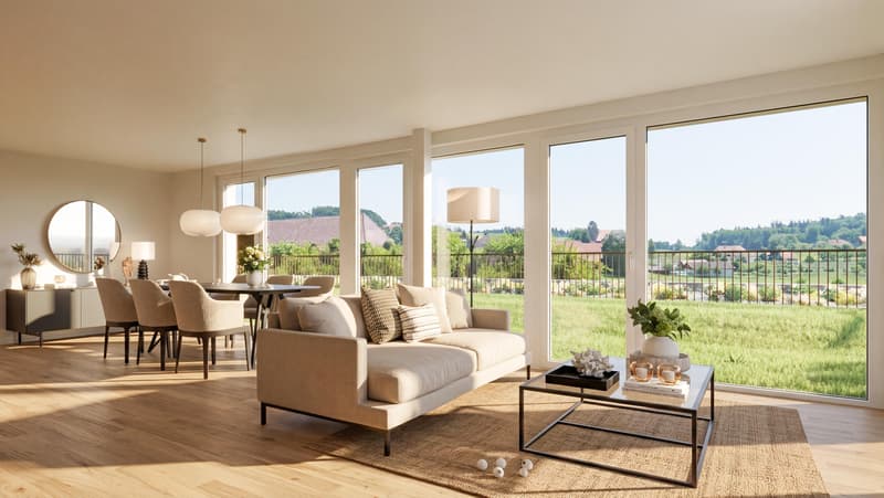 Appartamento nuovo di 4,5 locali con vista panoramica a Lüterswil (Bucheggberg) (11)