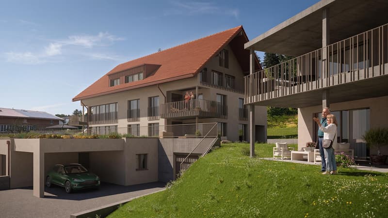 3.5-room new building apartment with a far-reaching view in Lüterswil (Bucheggberg) (3)