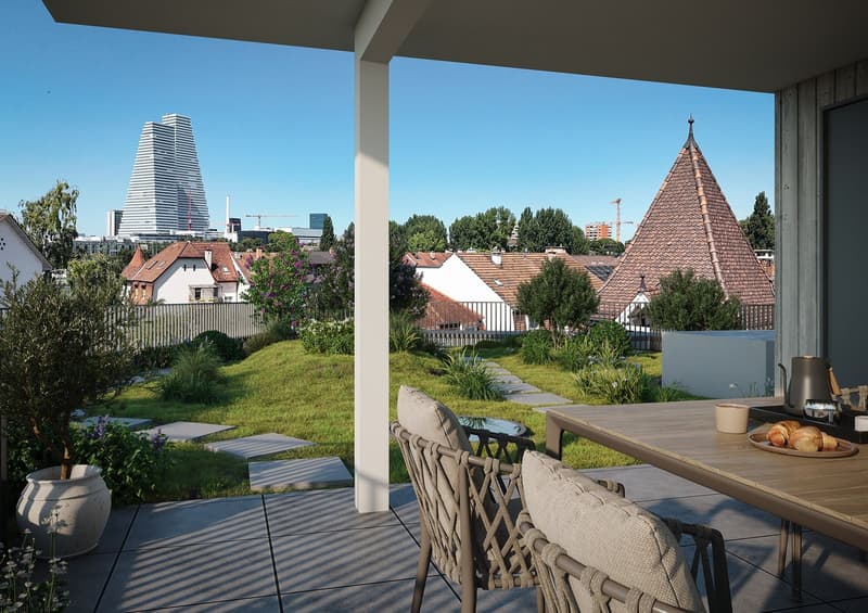 New Build: Exclusive 4.5-Room Maisonette Apartment in Birsfelden (6)