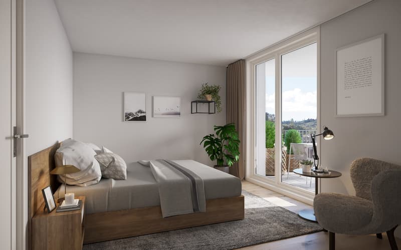 Erstbezug NEUBAU: moderne 4.5-Zimmer-Wohnung an ruhiger Lage in Liestal (1)
