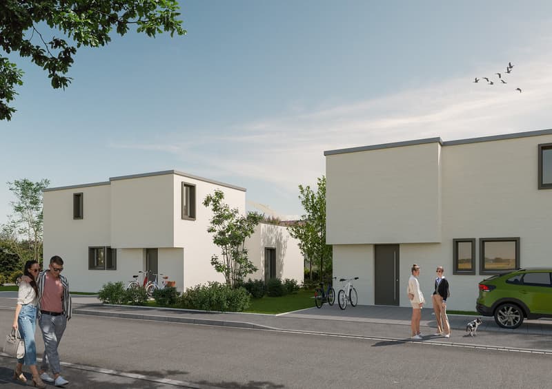NEUBAU: Baubeginn bereits erfolgt - Modernes freistehendes EFH mit Tiefgarage in Möhlin (4)