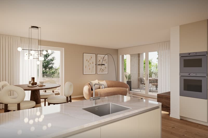 Letzte 2.5-Zimmer-Neubauwohnung mit Loggia in Zürich Altstetten (2)