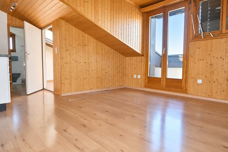 Gemütliche 2.5-Zimmer-Dachwohnung mit schöner Aussicht in Uetliburg (4)