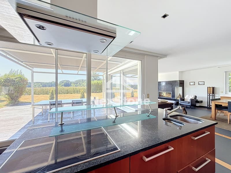 Casa indipendente di 7,5 locali con bella vista aperta sulle montagne (7)