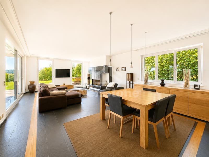 Maison individuelle de 7.5 pièces avec belle vue dégagée sur les montagnes (5)