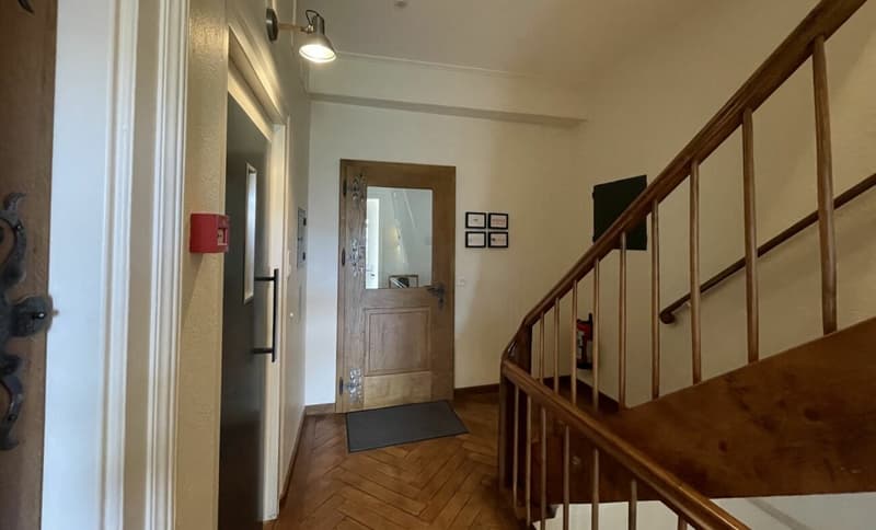 Eingang 2. OG | Oltnerstrasse 14