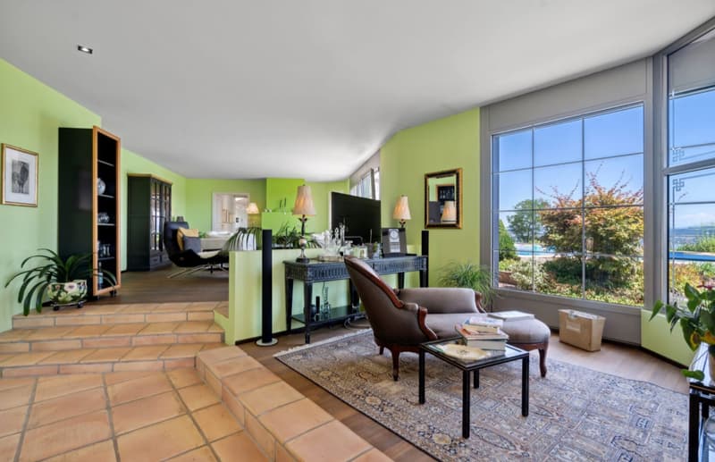 7.5-room terraced house with pool and lake view in Bellerive for sale (10)