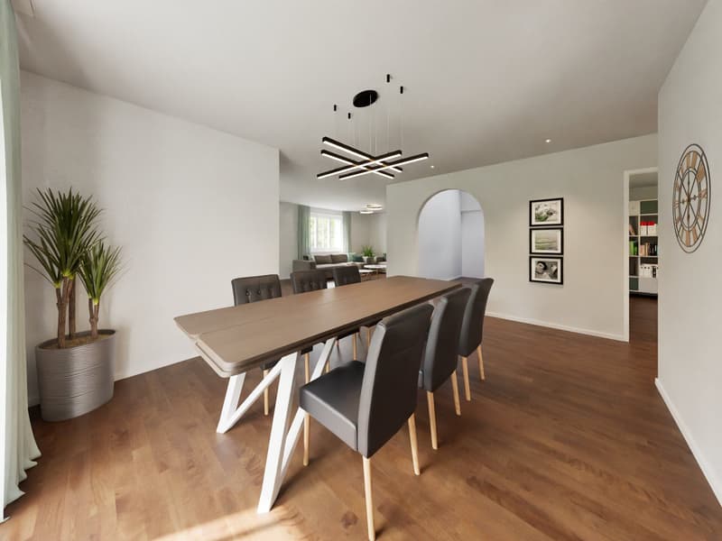 Casa unifamiliare 5.5 locali, costruzione nuova 2027, grande giardino, Limpach (6)
