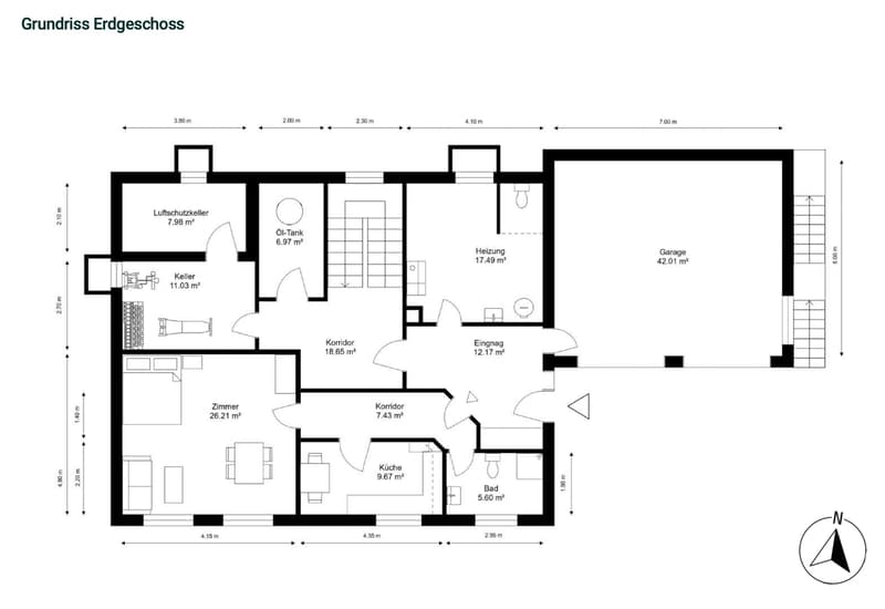 6.5-room single-family house with separate 1.5-room annex apartment | Garden paradise & panoramic view (13)