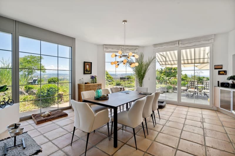 11-room villa with pool and panoramic lake view in Bellerive for sale (12)