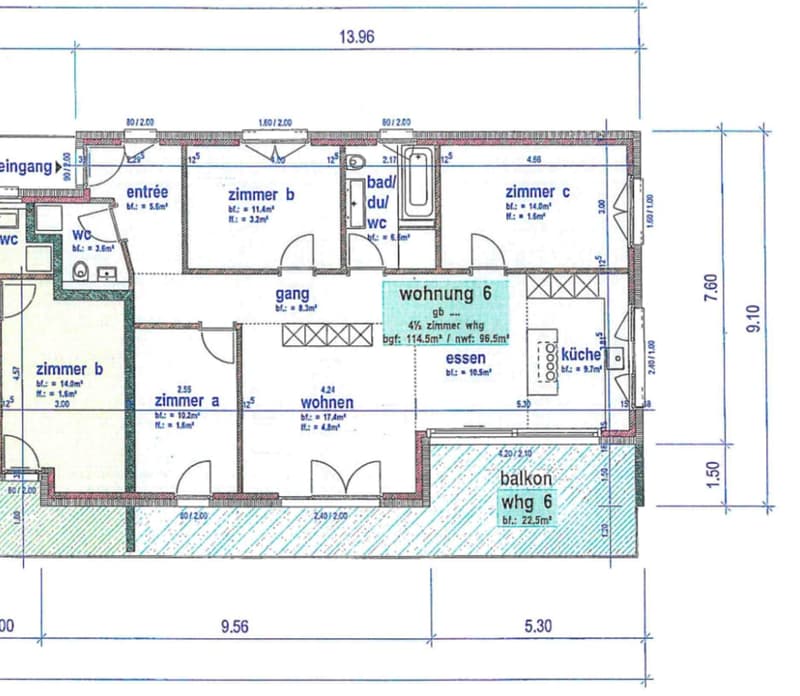 4.5-LETZTE CHANCE: NUR NOCH 1 NEUBAU-4.5-ZIMMER-WOHNUNGEN IN SUBINGEN (2)