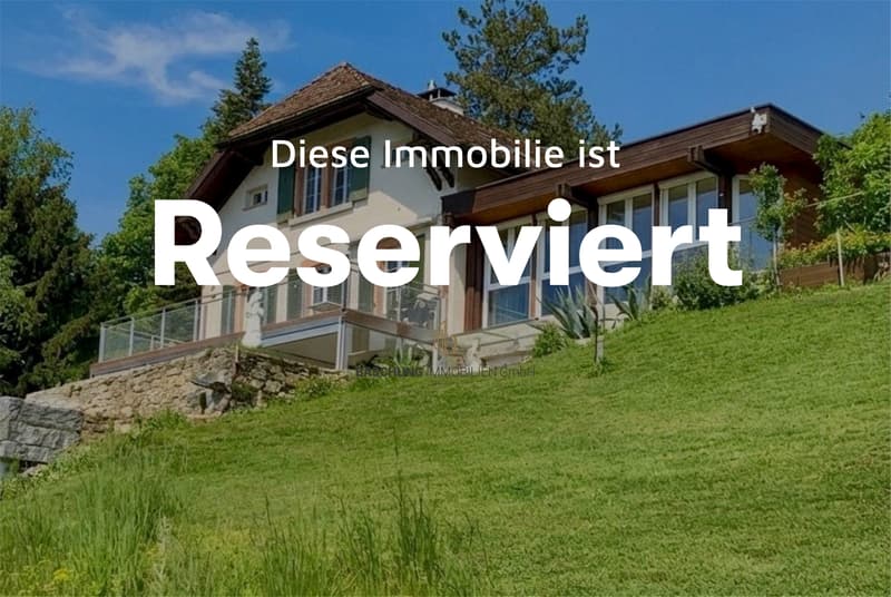 Stylish 7-room villa with lake view in Biel for sale (1)