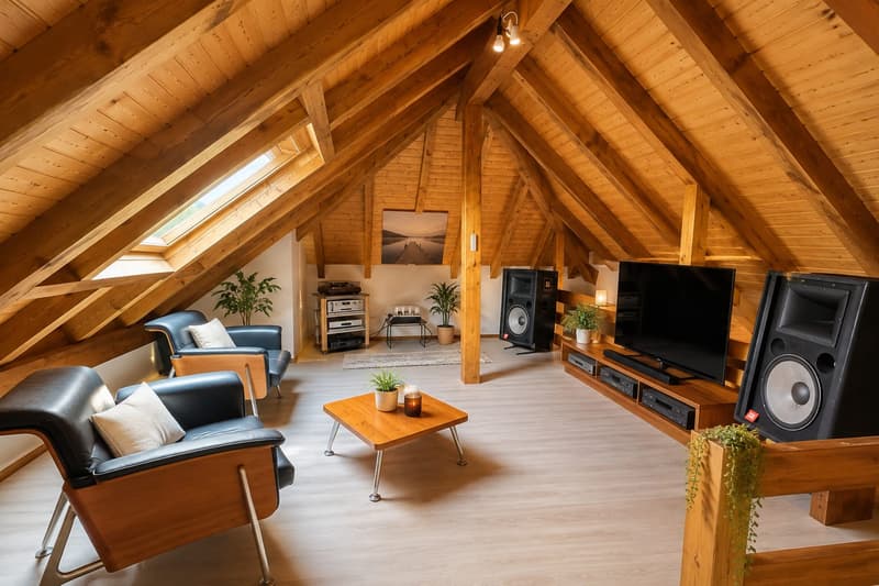 Attraktive 4.5 Zimmer-Dachwohnung mit Galerie und ausbaubarem Estrich (3)
