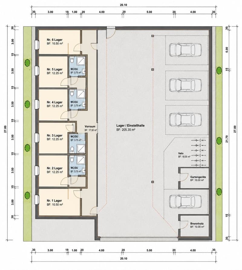 5.5-Zi.-Reihenmittelhaus mit Garten & Terrasse, Höchstetten (6)
