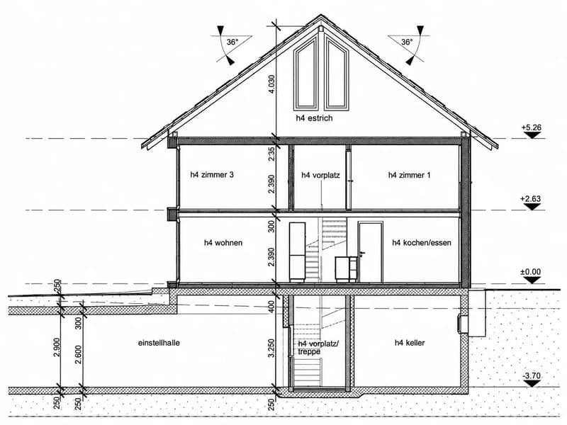 Neubau: 5.5-Zimmer-Reiheneckhaus mit Einstellhalle in Höchstetten (4)