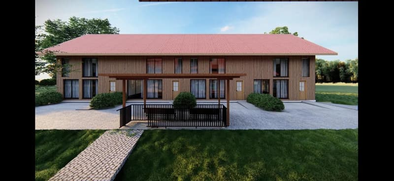 Neubau: 5.5-Zimmer-Reiheneckhaus mit Einstellhalle in Höchstetten (1)