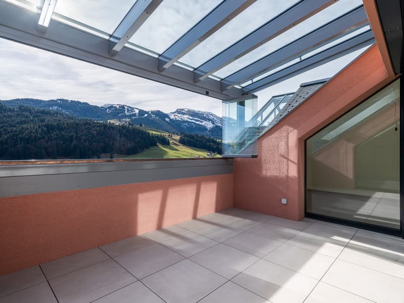 Appartamento in mansarda di 2,5 locali con loggia (8)