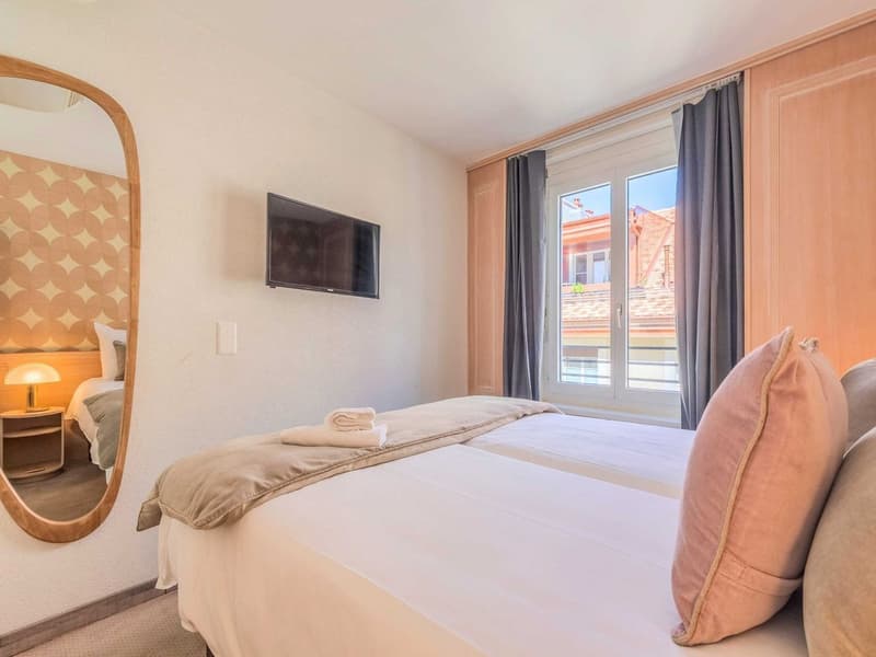 Charming Renovated Studio with Balcony in the Heart of Geneva – Rue Sismondi (14)
