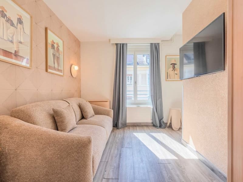 Charming Renovated Studio with Balcony in the Heart of Geneva – Rue Sismondi (2)