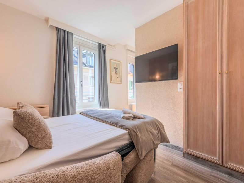 Charming Renovated Studio with Balcony in the Heart of Geneva – Rue Sismondi (9)