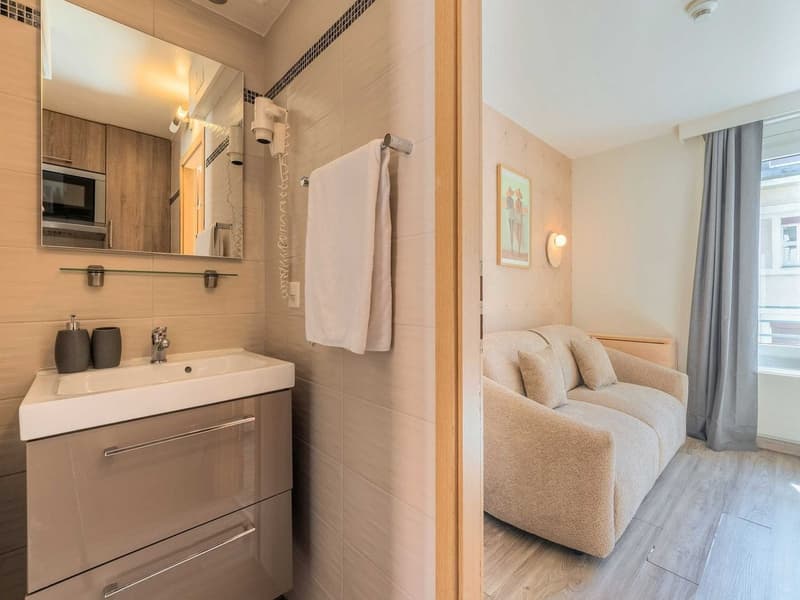 Charming Renovated Studio with Balcony in the Heart of Geneva – Rue Sismondi (25)