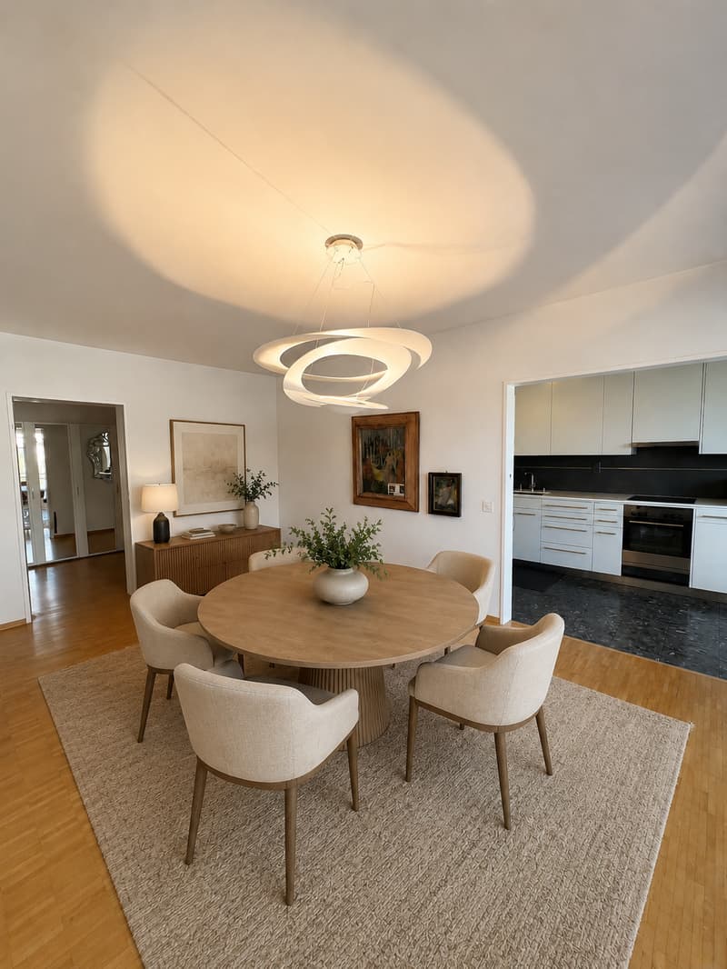 Spacious 5.5-room apartment on the top floor – quiet in the center of Bottmingen (3)