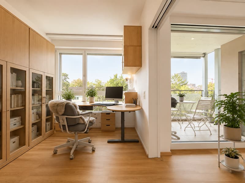 Appartement en propriété de 3,5 pièces dans le populaire Gellert avec vue lointaine (2)