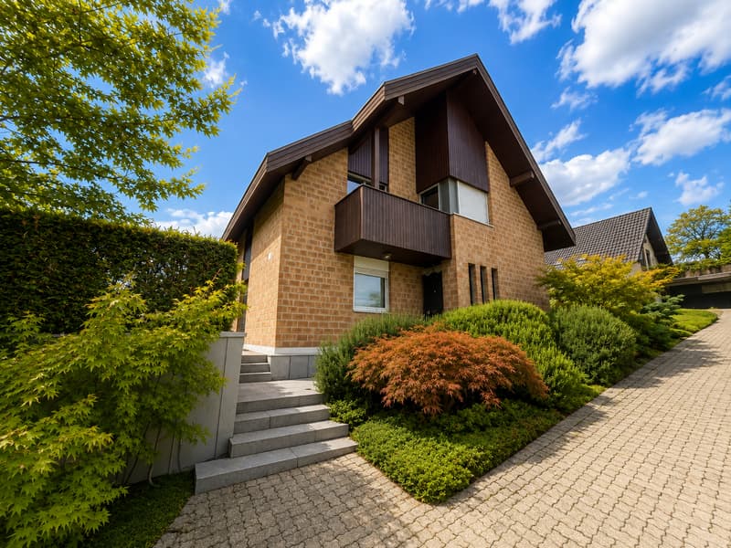 Freistehendes 6.5-Zimmer-Einfamilienhaus in Oberwil BL mit grossem Garten (2)