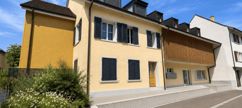 Charmante 4.5-Zimmer-Maisonette-Wohnung in Oberdorf BL – Historisches Gebäude, modern renoviert (2)