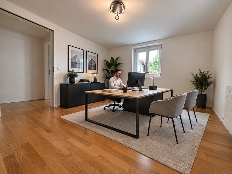Helles 4.5-Zimmer Büro im Zentrum von Oberwil zu vermieten (5)