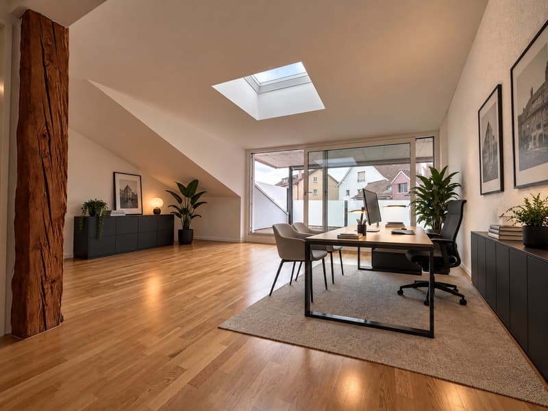 Helles 4.5-Zimmer Büro im Zentrum von Oberwil zu vermieten (1)