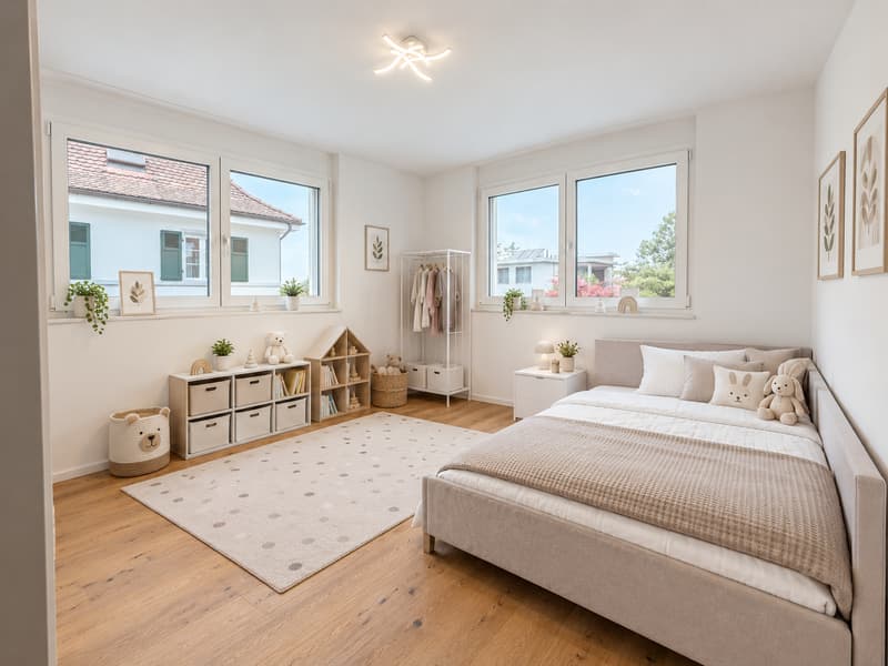 Ihr freistehendes Haus mit Pool: Schule und Kindergarten zu Fuss (12)
