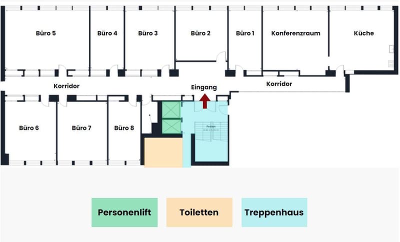Espace de bureau et commercial central avec vue sur l'Aare (2)