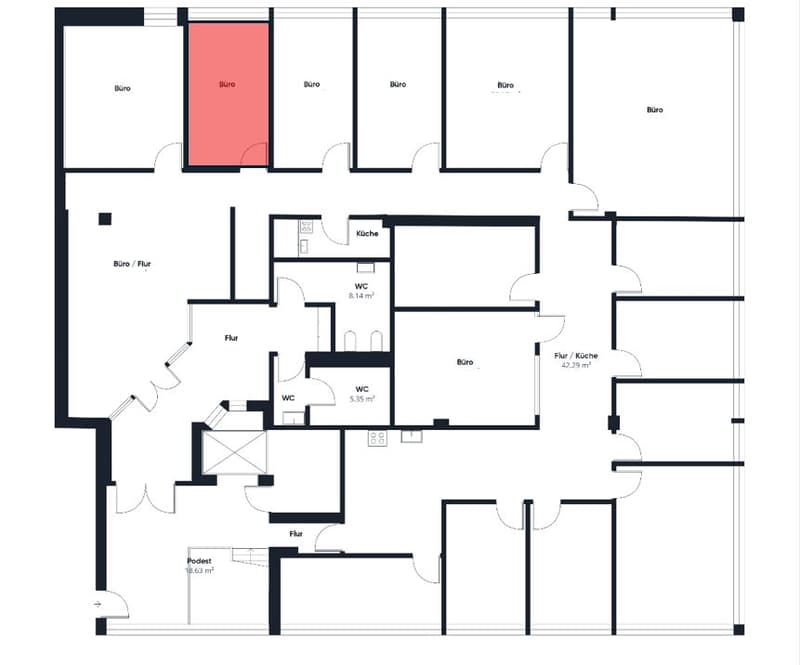 Office for 1-2 people in Baar for rent (2)